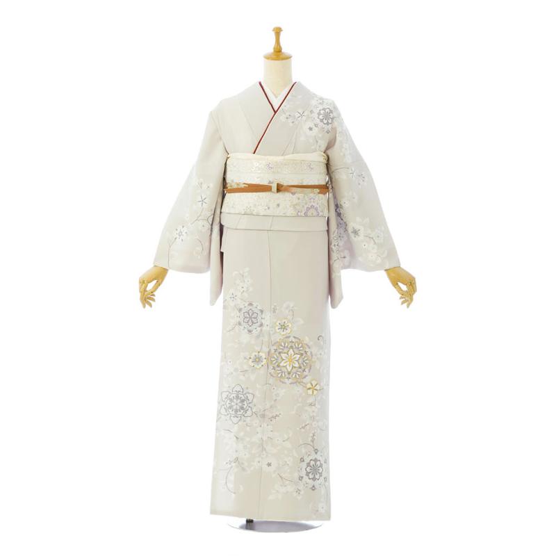 レンタル着物|訪問着|13〜19号|Lサイズ|158〜168cm|訪問着フルセット 