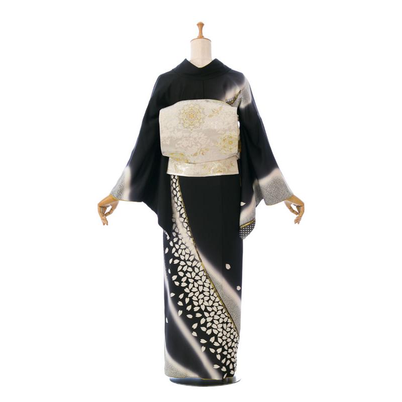 レンタル】正絹|レンタル着物|おしゃれ着物|153〜165cm|訪問着フル