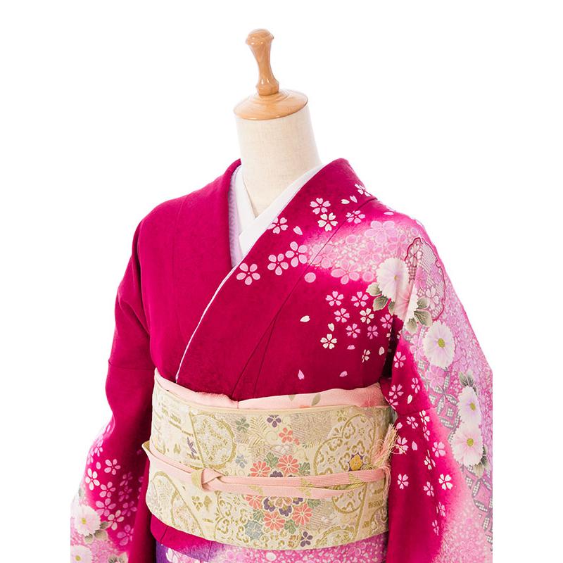 レンタル】正絹|レンタル着物|おしゃれ着物|153〜160cm|訪問着フル