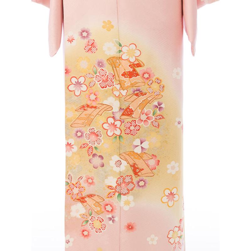 レンタル】正絹|レンタル着物|おしゃれ着物|155〜168cm|訪問着フル
