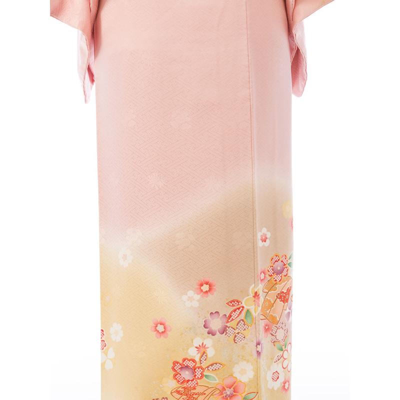 レンタル】正絹|レンタル着物|おしゃれ着物|155〜168cm|訪問着フル