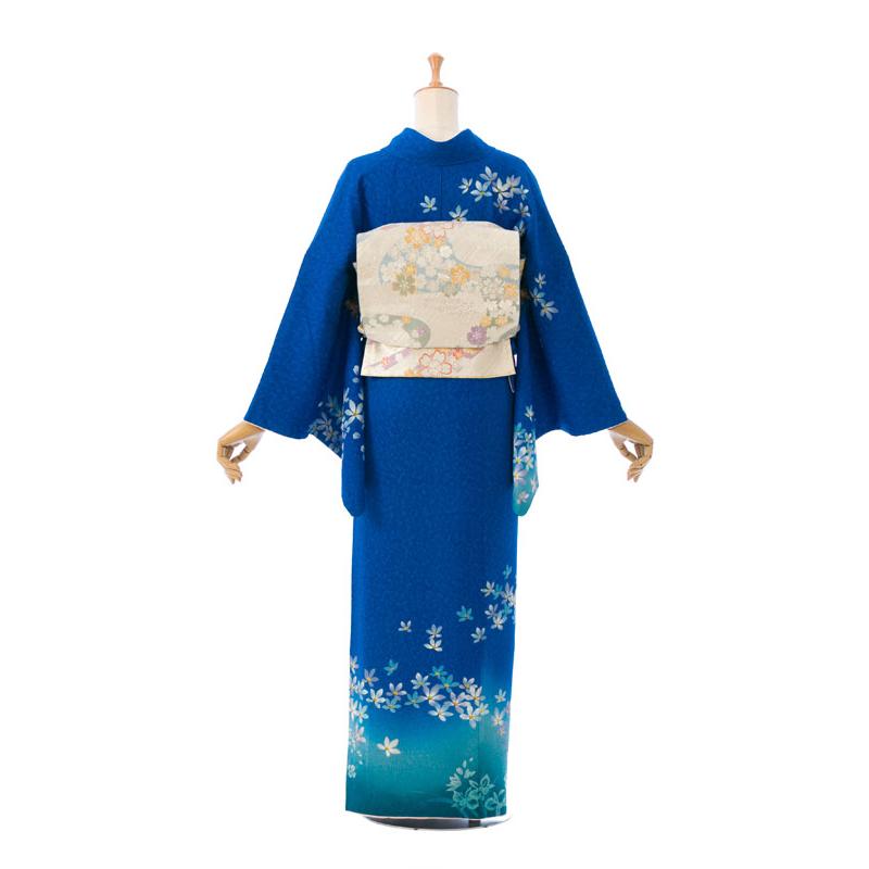 レンタル】正絹|レンタル着物|おしゃれ着物|153〜165cm|訪問着フル