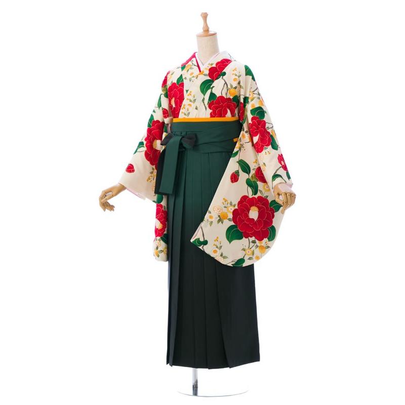 きもの道楽 袴 レンタル 153〜158cm 乙女椿 卒業袴 卒業式袴レンタル 