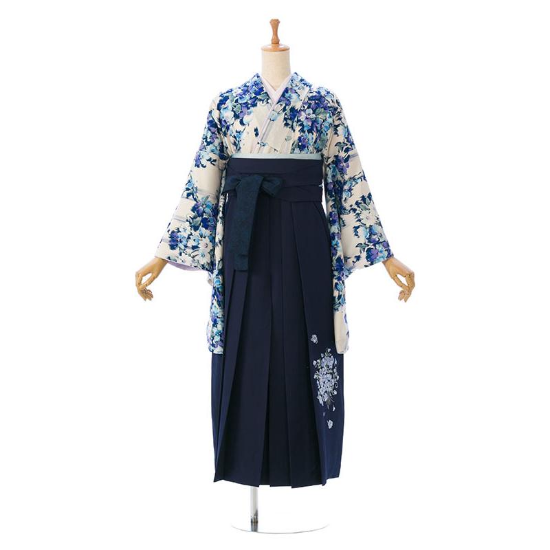 袴レンタル 163〜167cm JILLSTUART ジルスチュアート 卒業式袴セットレンタル|普通サイズ R1523A_E-H240-26-1の画像
