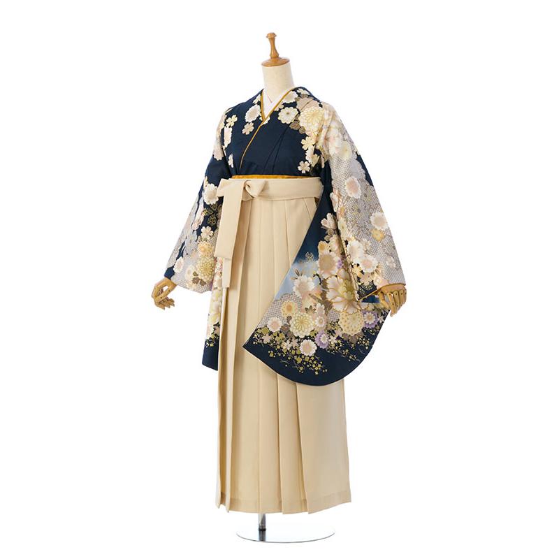 レンタル着物|卒業袴|特注|158〜163cm|15〜19号|卒業式袴セット 