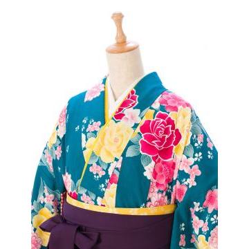 ワイドサイズ レンタル袴 19号 158〜163cm 卒業袴 貸衣装 8R1137_E-8H109-250｜e-kimono-rental｜04