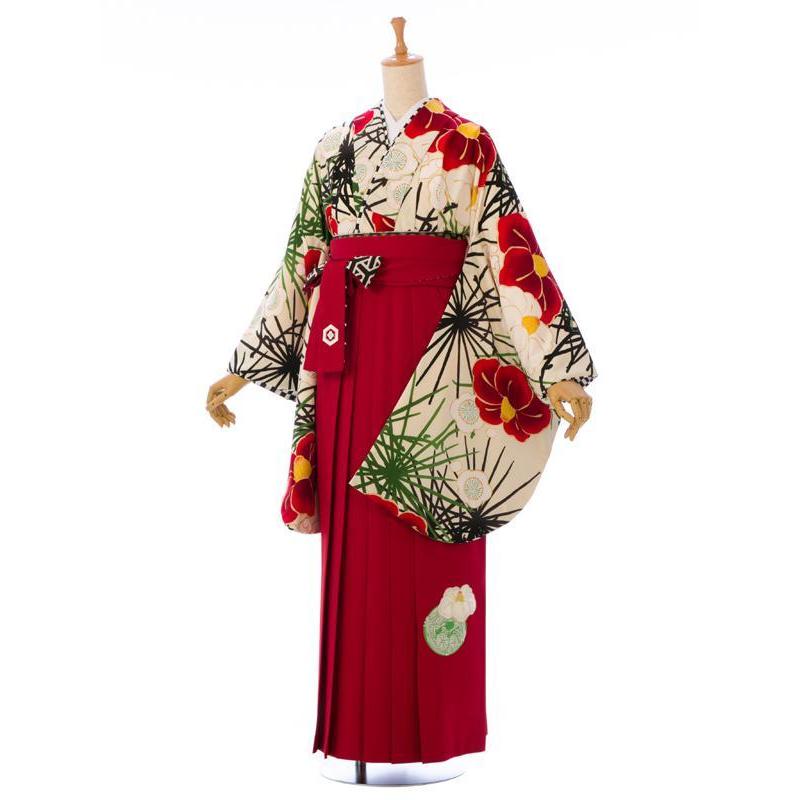 Japan Style 中村里砂 クリーム系 卒業袴 普通サイズ Hagc01d 25 Hagc01d E きものレンタル Yahoo 店 通販 Yahoo ショッピング