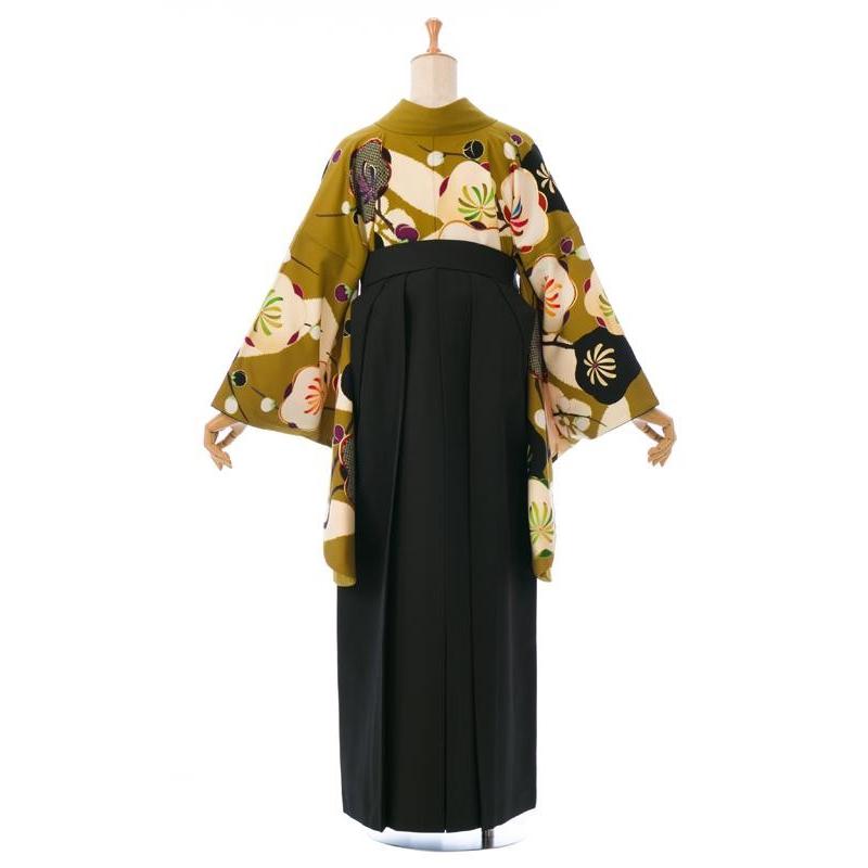 玉城ティナ×紅一点|163〜168cm|卒業式袴セット(金茶系)|卒業袴(普通サイズ) HELC08A＿HDLC08A（2.6）の画像