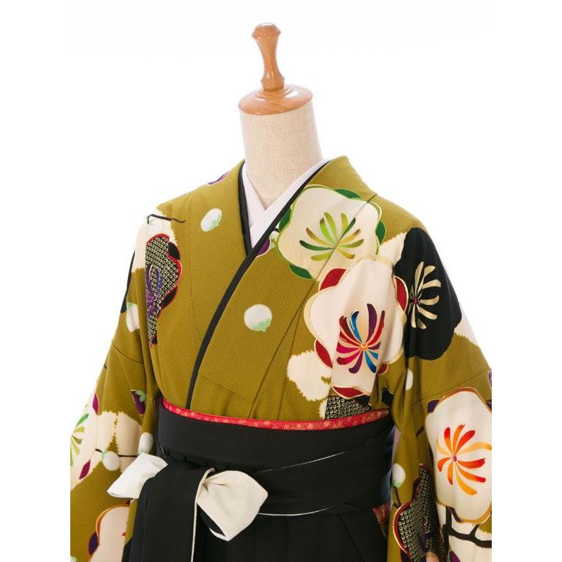 玉城ティナ×紅一点|163〜168cm|卒業式袴セット(金茶系)|卒業袴(普通サイズ) HELC08A＿HDLC08A（2.6）の画像