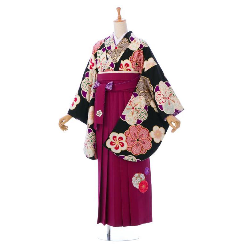 赤黒金桜正絹振袖フルセット等 袋帯 帯締め 帯揚げ 半襟 重ね襟 成人式