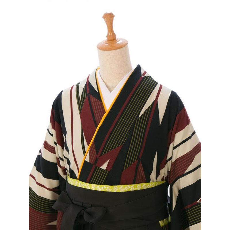 矢絣|153〜158cm 卒業式袴セットレンタル(茶系)(黒系)|卒業袴(普通