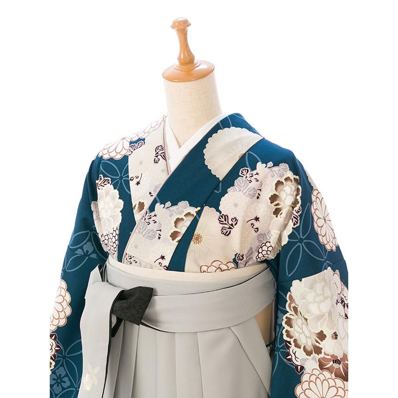 KANSAI|袴レンタル|163〜167cm|卒業式袴セットレンタル(青色系)|卒業袴