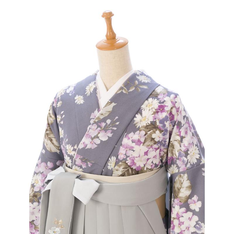 SUGAR KEI|163〜167cm|卒業式袴セットレンタル(グレー系)|卒業袴(普通サイズ) HAGD04B｜e-kimono-rental｜04