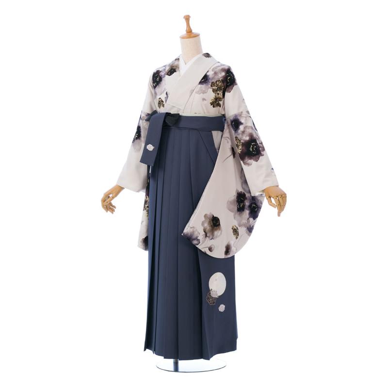 JAPAN STYLE×中村里砂|153〜157cm 卒業式袴セットレンタル(白系)|卒業袴(普通サイズ) HAGD05Aの画像