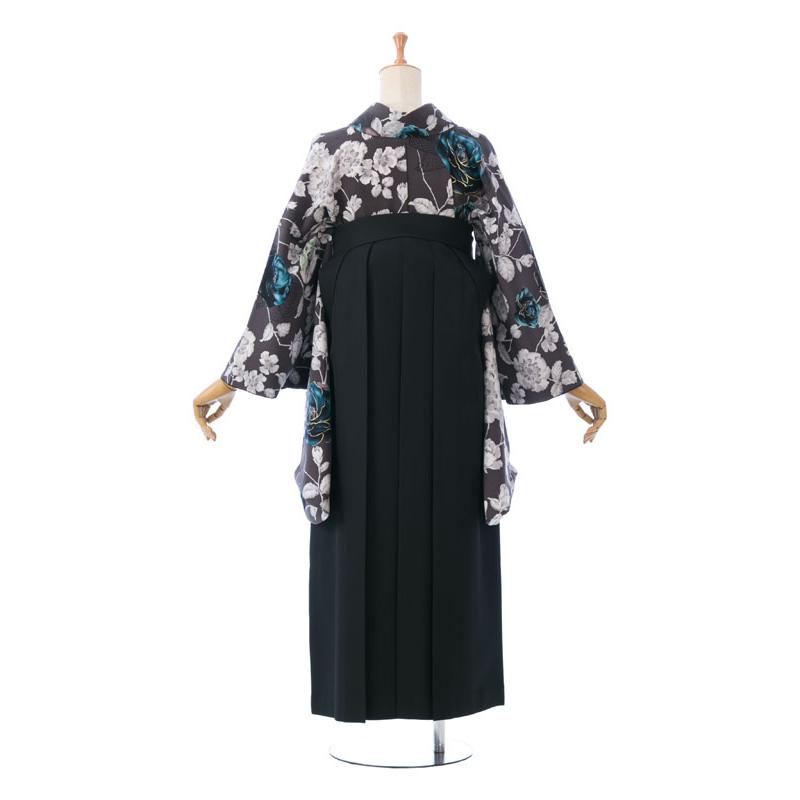 玉城ティナ|153〜157cm|卒業式袴フルセット(グレー系)|卒業袴(普通サイズ)HAGD10Aの画像