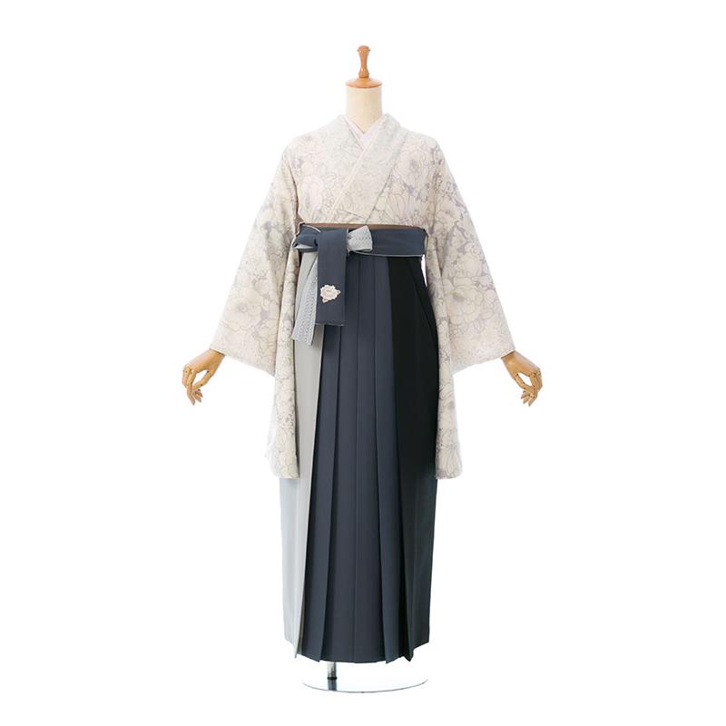 レンタル着物|卒業袴|玉城ティナ|裄長|163〜168cm|卒業式袴セットレンタル(紫系)|卒業袴(普通サイズ)HAGD48Aの画像