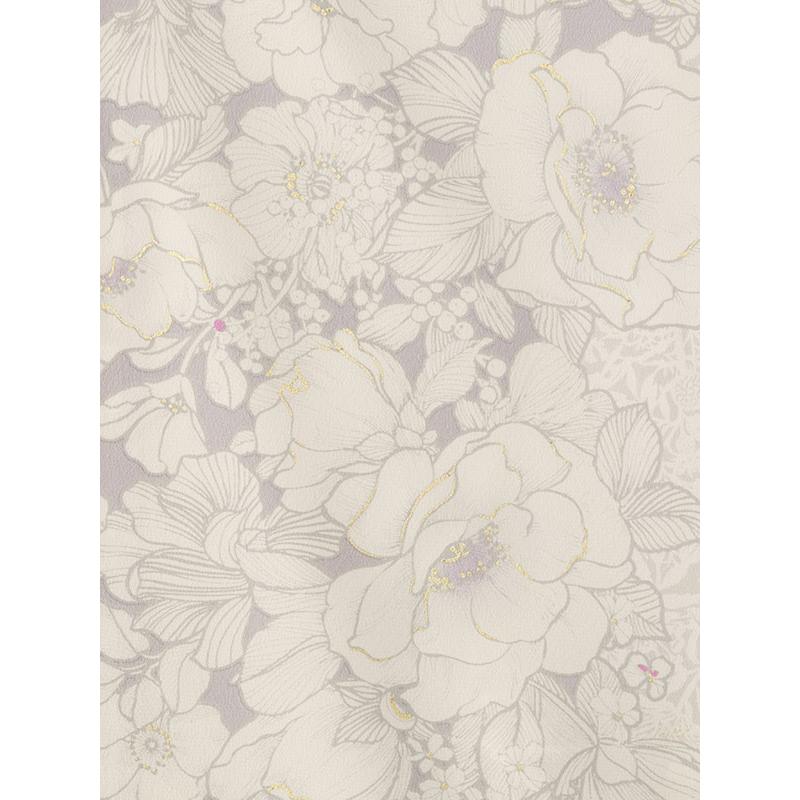 レンタル着物|卒業袴|玉城ティナ|裄長|163〜168cm|卒業式袴セットレンタル(紫系)|卒業袴(普通サイズ)HAGD48Aの画像