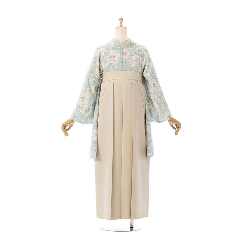 レンタル着物|卒業袴|玉城ティナ|裄長|163〜168cm|卒業式袴セットレンタル(ブルー系)|卒業袴(普通サイズ)HAGD49Aの画像