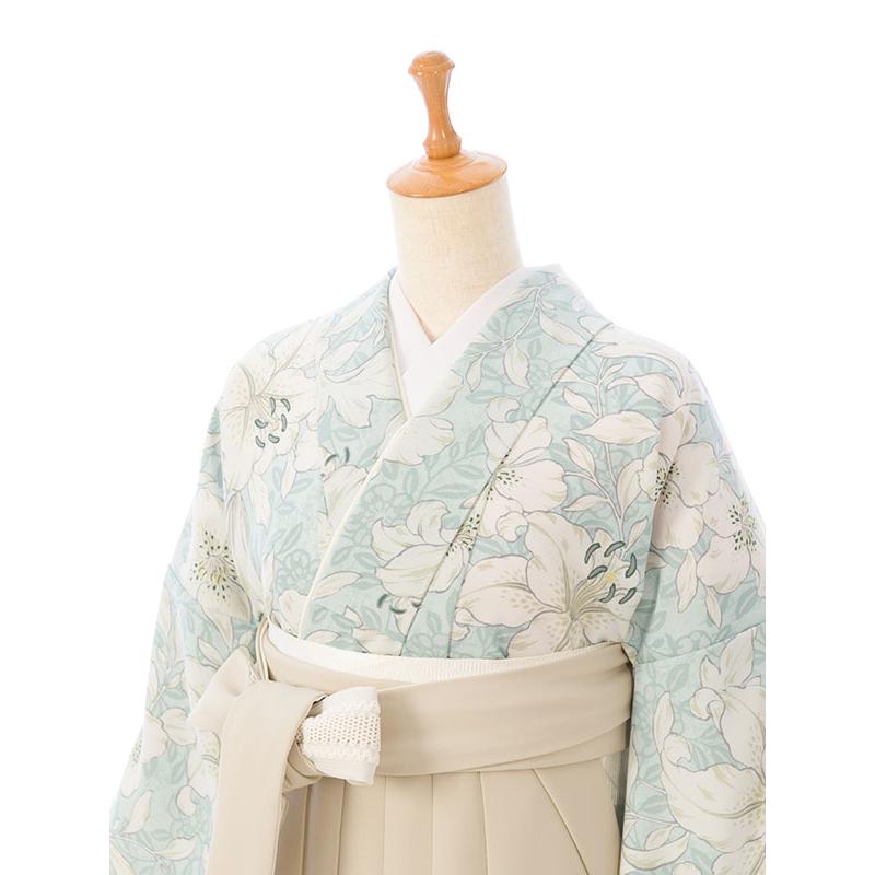 レンタル着物|卒業袴|玉城ティナ|裄長|163〜168cm|卒業式袴セットレンタル(ブルー系)|卒業袴(普通サイズ)HAGD49Aの画像