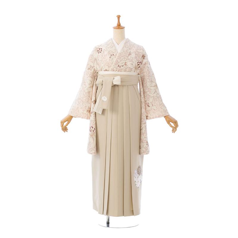 レンタル着物|卒業袴|玉城ティナ|裄長|163〜168cm|卒業式袴セットレンタル(ピンク系)|卒業袴(普通サイズ)HAGD50Aの画像