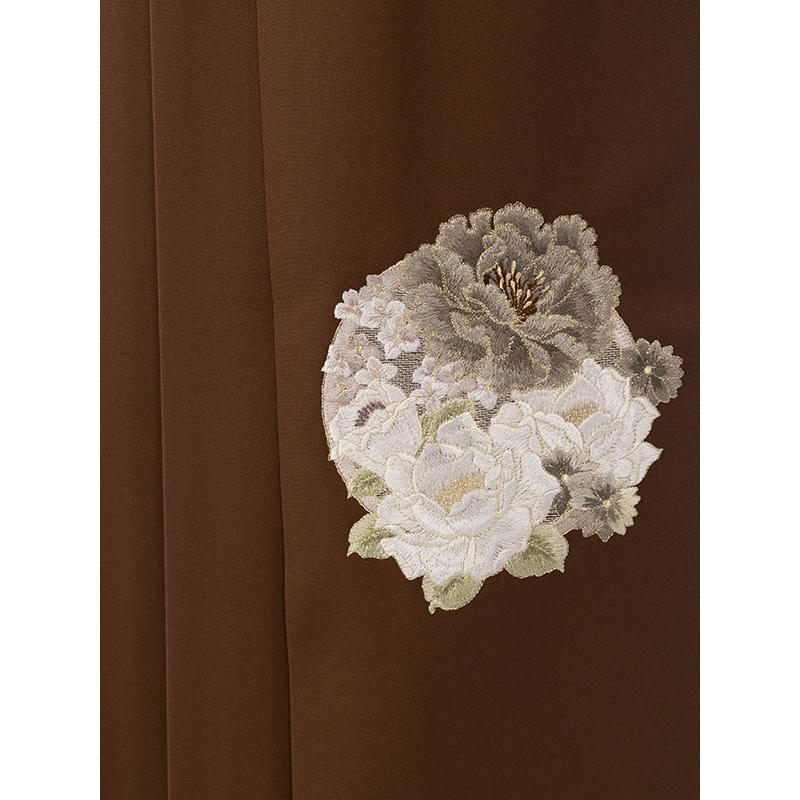 レンタル着物|卒業袴|玉城ティナ|裄長|163〜168cm|卒業式袴セットレンタル(茶色系)|卒業袴(普通サイズ)HAGD51Aの画像