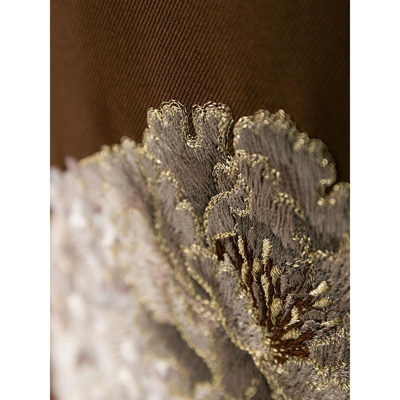 レンタル着物|卒業袴|玉城ティナ|裄長|163〜168cm|卒業式袴セットレンタル(茶色系)|卒業袴(普通サイズ)HAGD51Aの画像