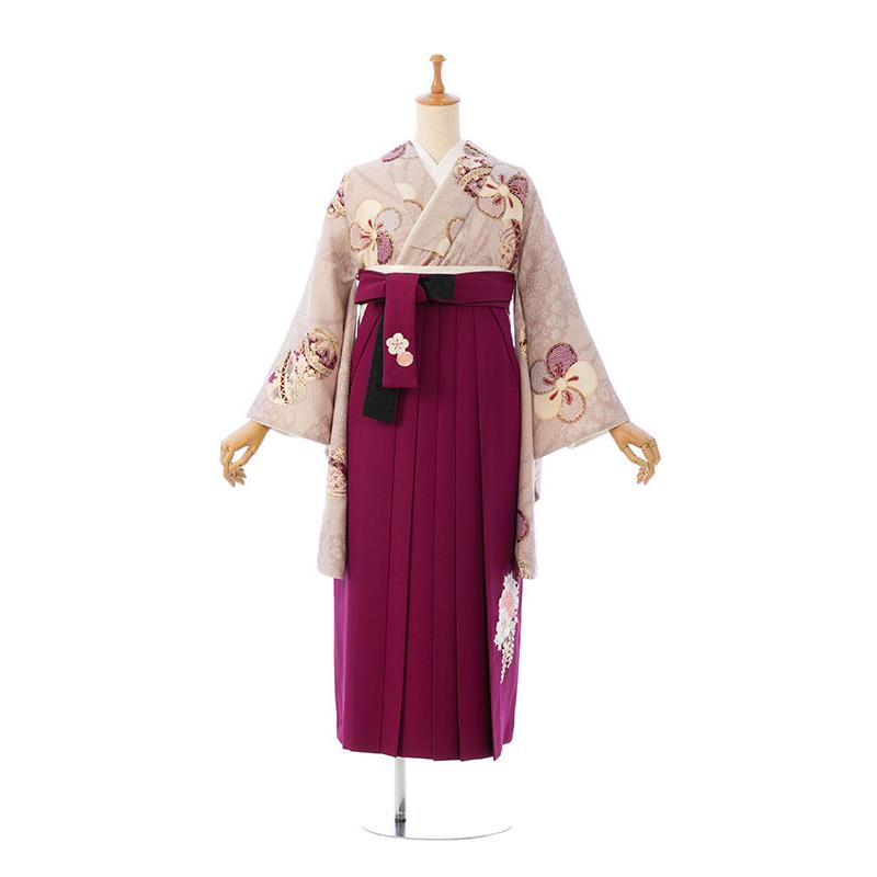 レンタル着物|卒業袴|九重|148〜153cm|卒業式袴セットレンタル