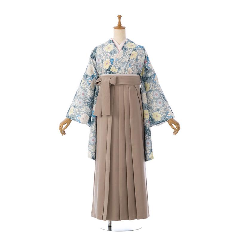 袴　卒業式　一式セット レンタル着物|卒業袴|148〜152cm|卒業式袴セットレンタル(ブルー系