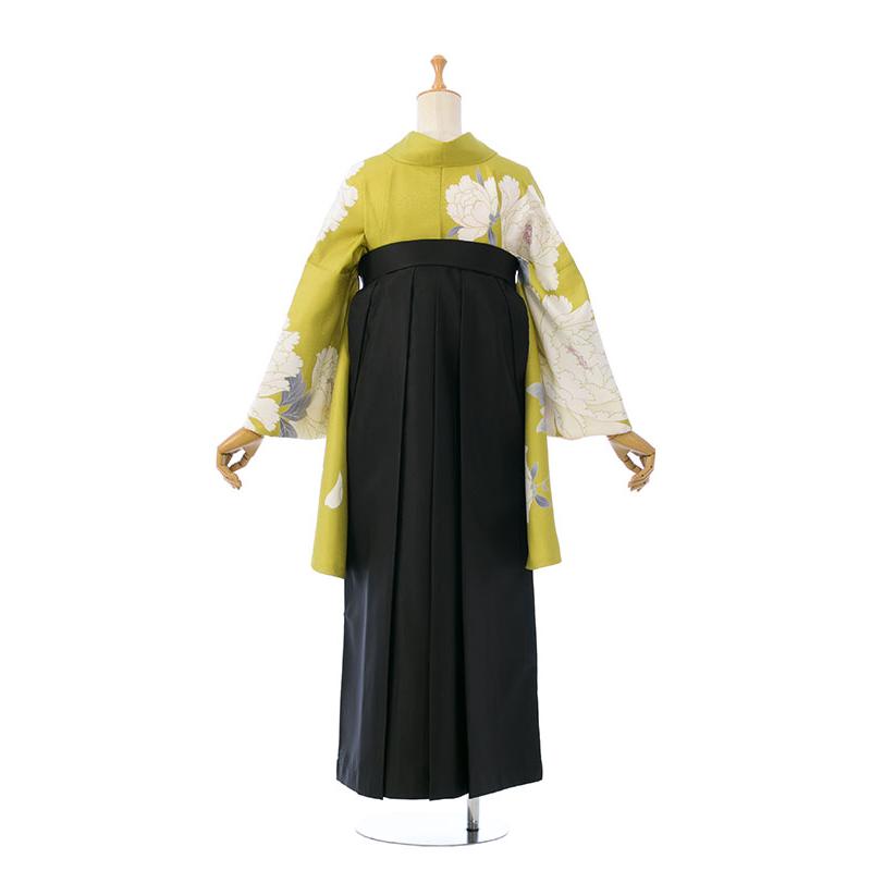 レンタル着物|卒業袴|158〜162cm|卒業式袴セットレンタル(黄色系)|卒業 