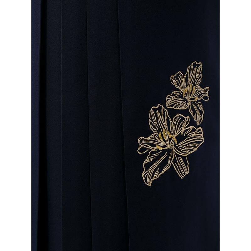 レンタル着物|卒業袴|SUGAR KEI|153〜158cm|卒業式袴セットレンタル(青系)|卒業袴(普通サイズ)HELE37A_HDLE37Aの画像