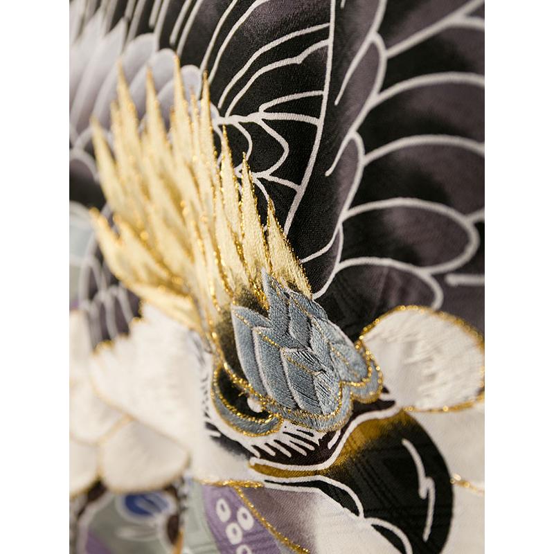 1n86 鷹 絞り調 花うさぎ〔産着レンタル〕着物レンタル 祝着レンタル