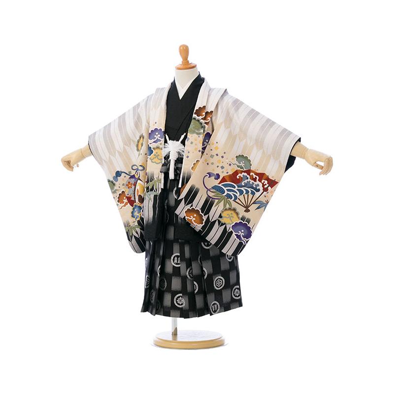 着物レンタル|90〜100cm|3歳男|陽気な天使|七五三着物レンタルフル 