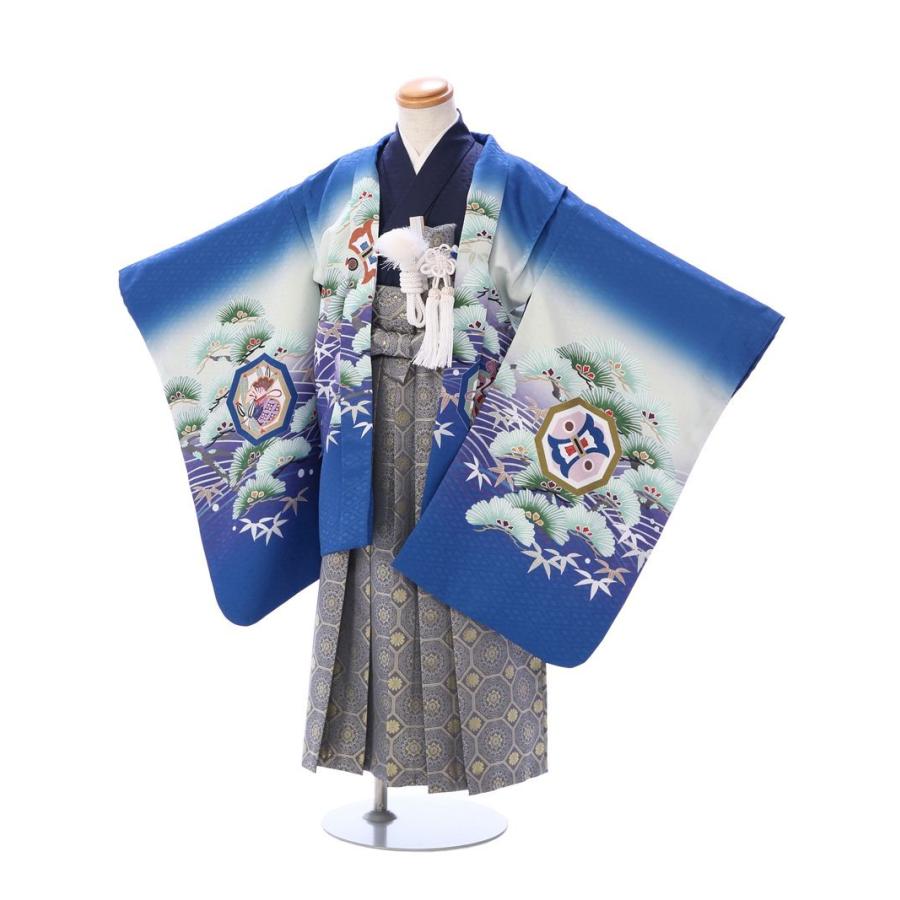 七五三 5歳 男の子 着物 5歳 753 男 着物 フルセットレンタル 簡単