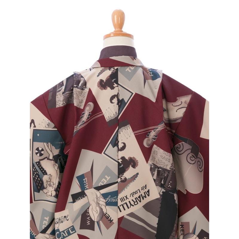 式部浪漫 アンティーク｜七五三着物レンタルフルセット（茶系