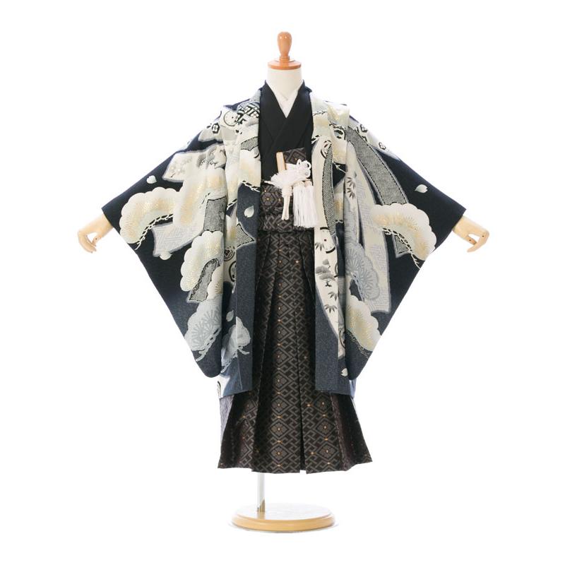 七五三 5歳 男の子 着物レンタル 753 男児 105〜115cm 華徒然 貸衣装