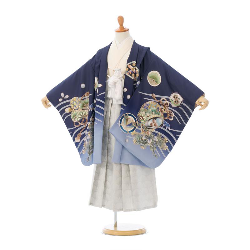 レンタル着物|110〜120cm|5歳男|七五三着物レンタルフルセット