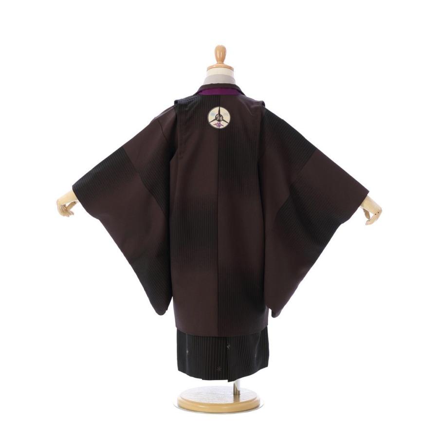 pomponette|七五三着物レンタルフルセット(黒系)|男の子(五歳) 5-744｜e-kimono-rental｜06