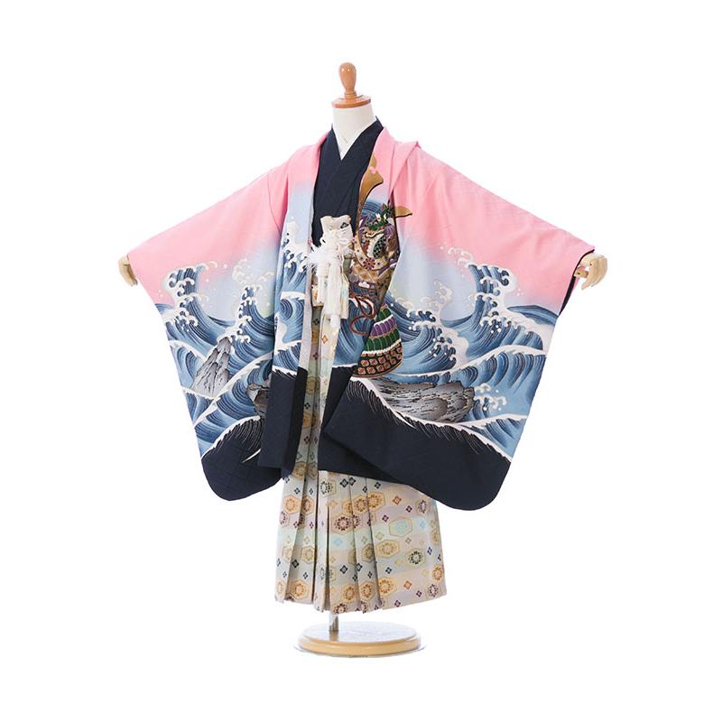 七五三 5歳 男の子 着物 5歳 753 男 着物 送料無料 フルセットレンタル