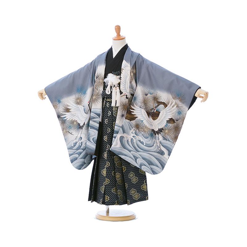 飛翔鶴 七五三 5歳着物レンタル 753 着物 貸衣装 送料無料 5才 袴