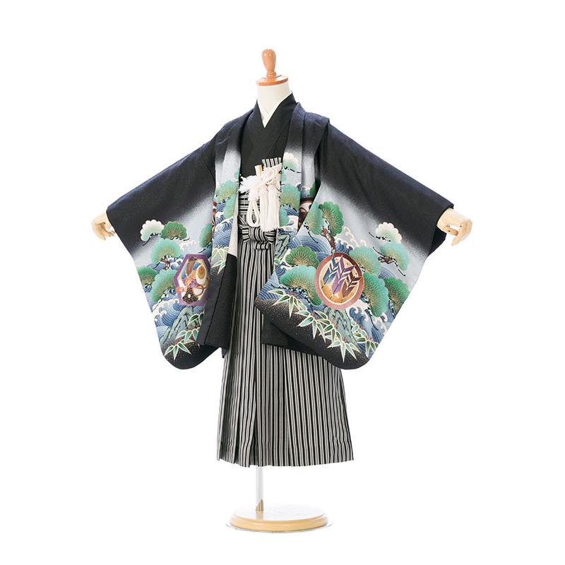 七五三 5歳 男の子 着物 5歳 753 男 着物 送料無料 フルセットレンタル