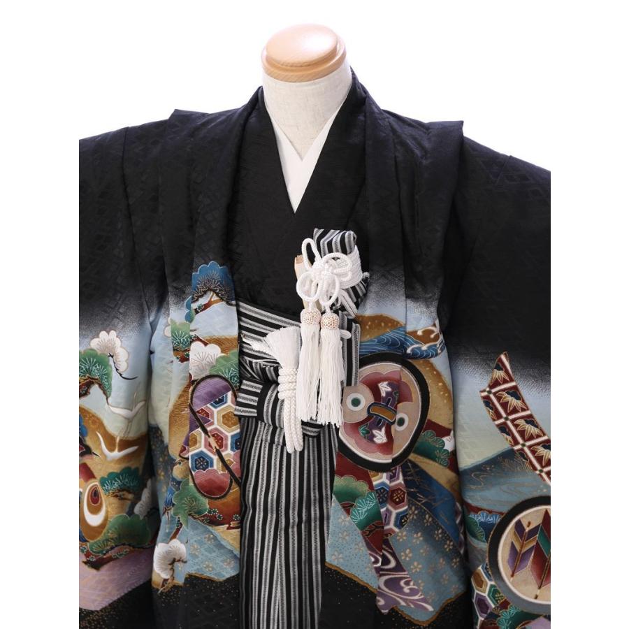 七五三 5歳 男の子 着物 5歳 753 男 着物 送料無料 フルセットレンタル