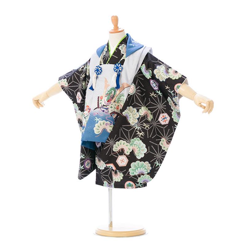 再お値下げ中‼️七五三　3歳　男の子　着物　被布 楽天市場】七五三 着物 3歳 男の子 被布 レンタル 男児 七五三