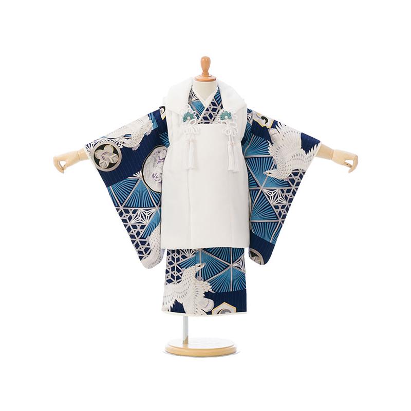 七五三 男の子 被布着物セット 被布セット|七五三 着物 3歳 男|被布着物セットレンタル(ブルー