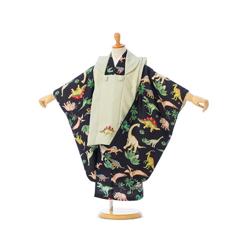 着物レンタル|被布セット|90〜100cm|七五三 着物 3歳 男|被布着物
