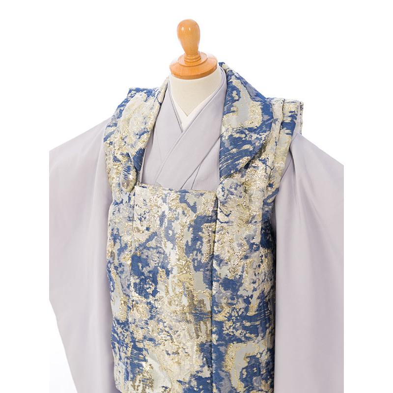 七五三 ３歳着物男の子被布セット 90-100cm 着物レンタル|被布セット|90〜100cm|七五三 着物 3歳 男|被布