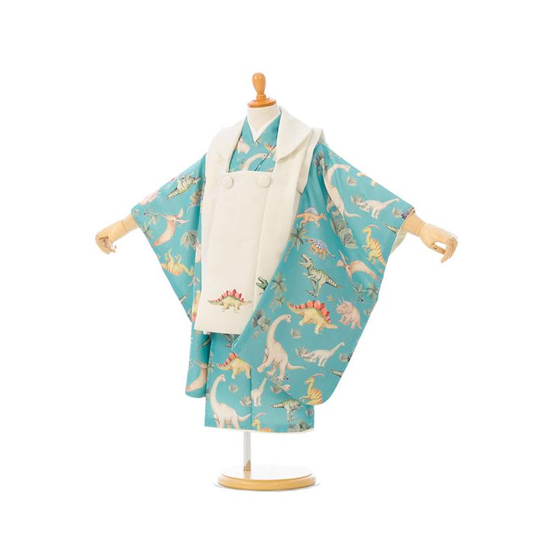 着物レンタル|被布セット|90〜100cm|七五三 着物 3歳 男|被布着物