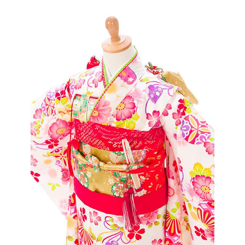 KO　式部浪漫　七五三 7歳　着物セット 七五三 着物 7歳 女の子 着物フルセット 式部浪漫 ブランド 絵羽