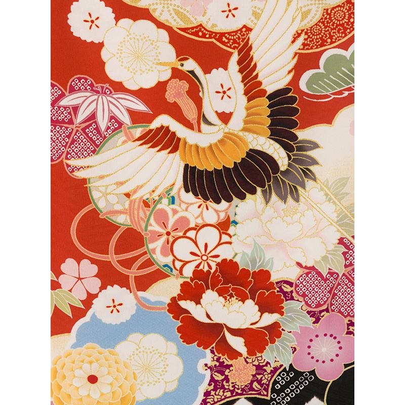 レンタル着物|7歳女の子|式部浪漫|110〜120cm|七五三着物レンタルフル