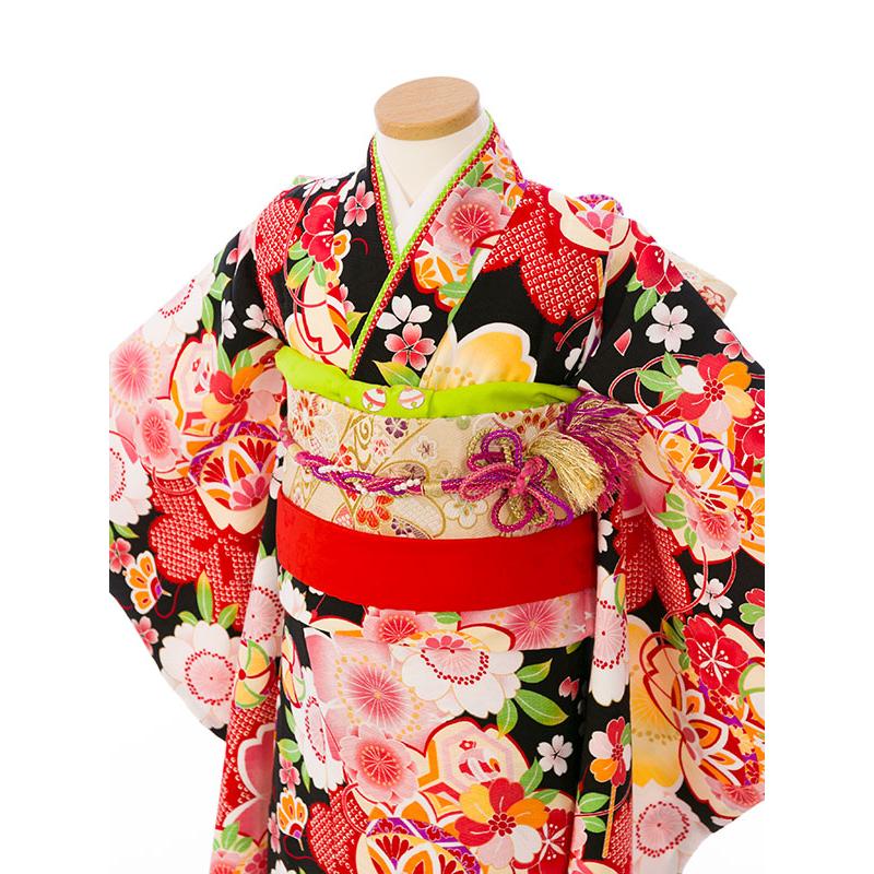 レンタル着物|7歳女の子|式部浪漫|110〜120cm|七五三着物レンタルフル