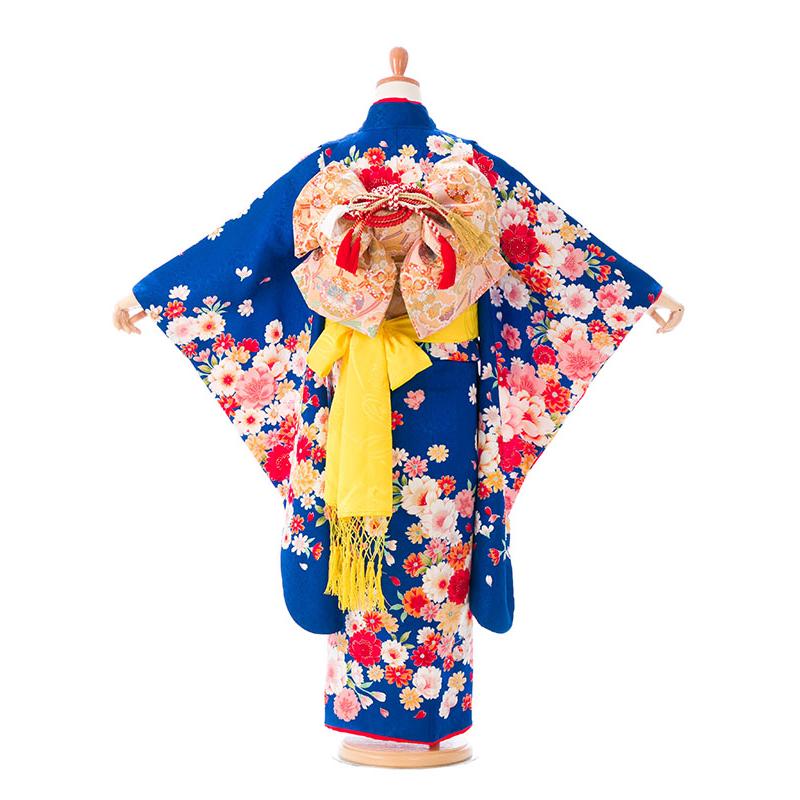 七歳用　七五三 正絹|七五三 レンタル衣装 |7歳女の子|七五三着物レンタルフルセット
